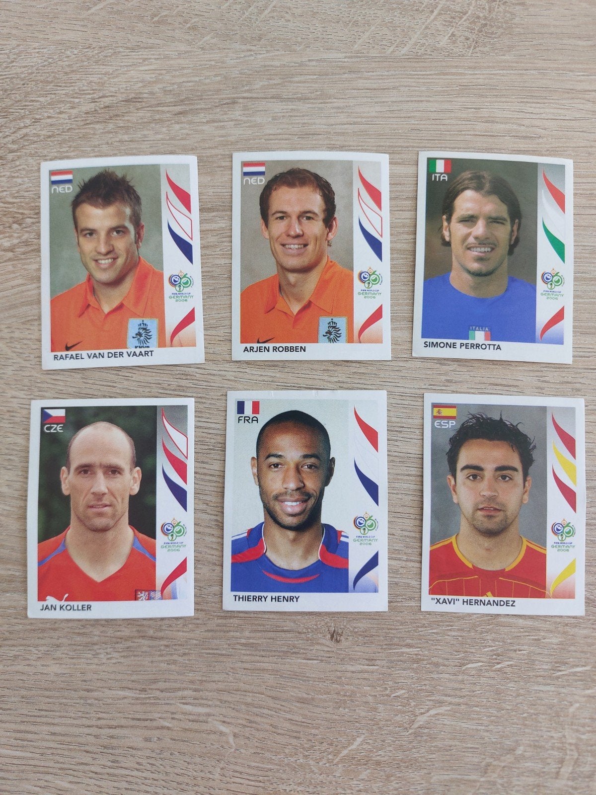 Panini WK 2006, Ophalen of Verzenden, Gebruikt, Meerdere stickers