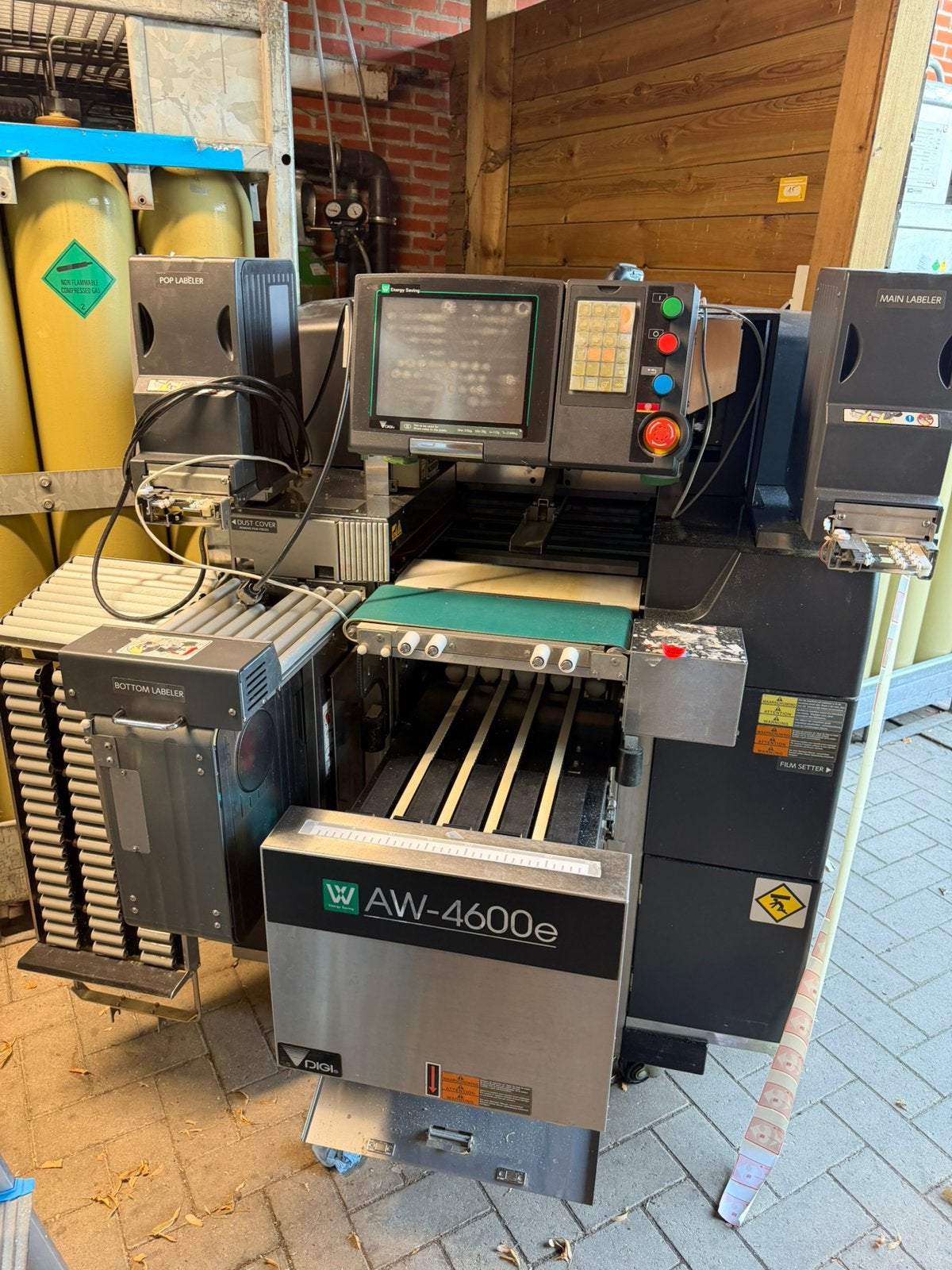 GRATIS - Inpakmachine DIGI met 3 printers, Enlèvement