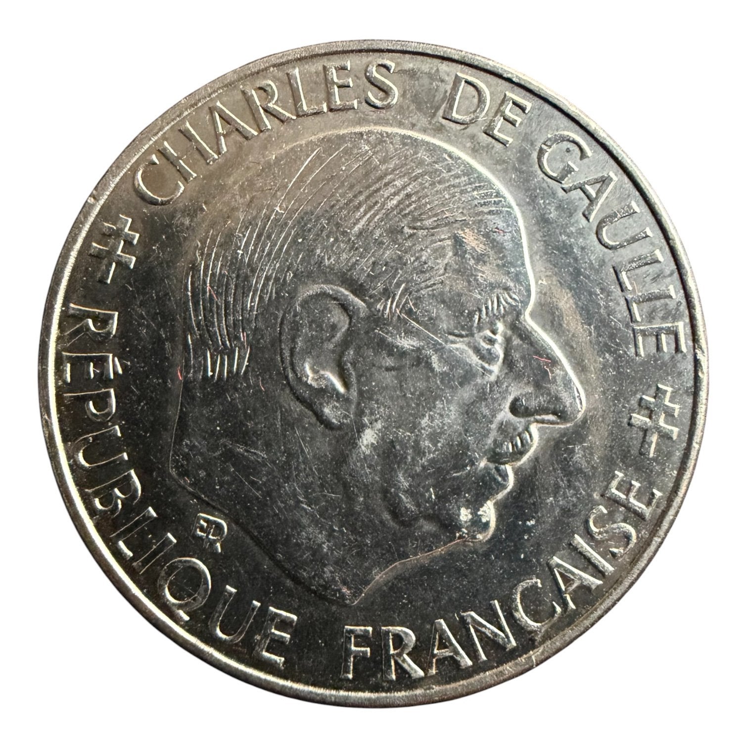 France 1 Franc 1988 De Gaulle FDC, Ophalen