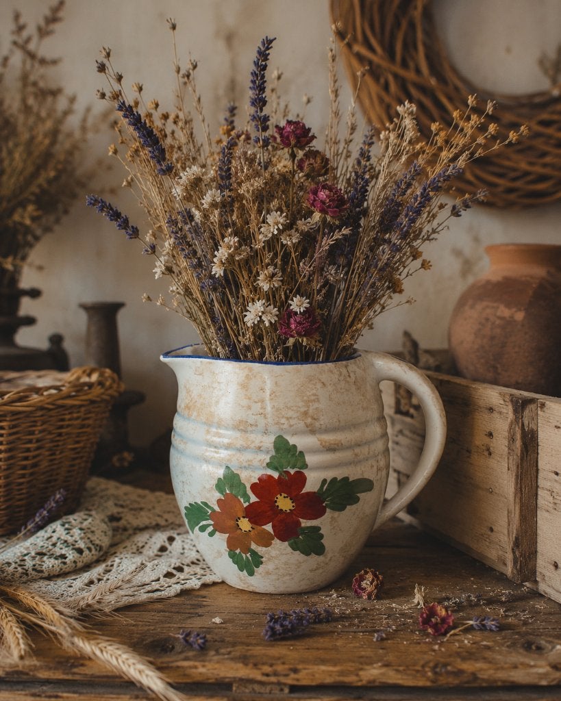 Vintage keramische kruik Pottery Huizen (NL) - N 1301, Antiek en Kunst, Ophalen