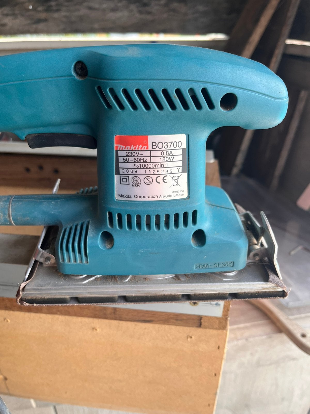 Ponceuse makita, Bricolage & Construction, Enlèvement, Utilisé