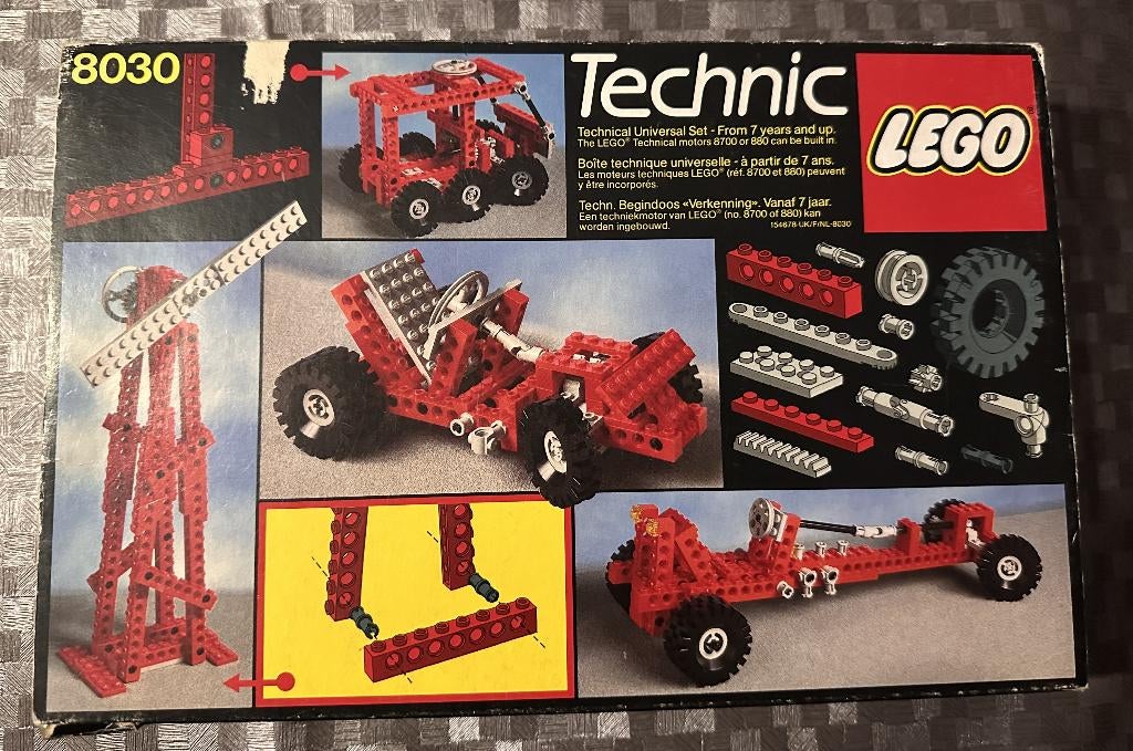 lego 8030, Ophalen of Verzenden, Zo goed als nieuw, Complete set, Lego