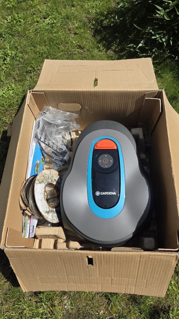 Gardena sileno minimo grasmaaier, Tuin en Terras, Ophalen, Bestuurbaar via app, Nieuw, Minder dan 20 cm