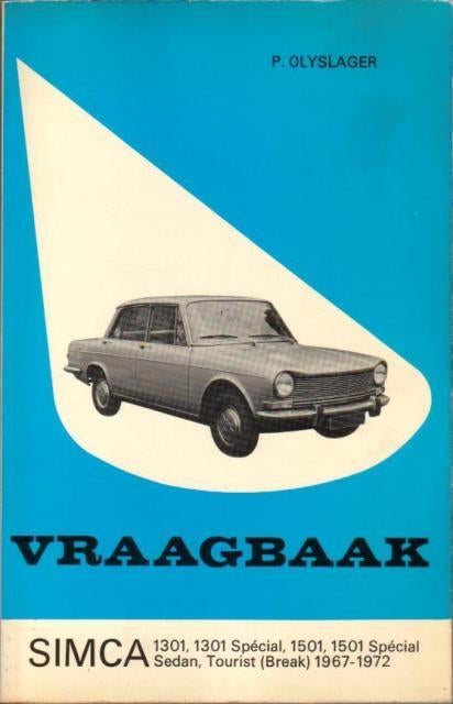 (a40) Simca 1301, 1301 Spécial, 1501, Envoi, Utilisé