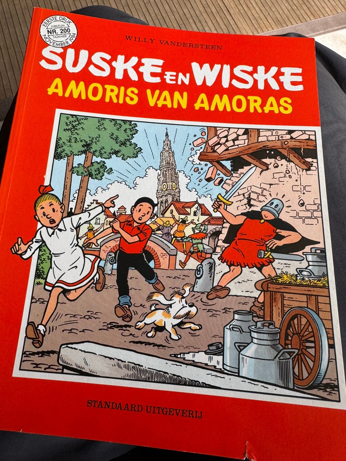 Suske en Wiske: amoris van Amoras, Boeken, Eén stripboek, Ophalen of Verzenden, Zo goed als nieuw