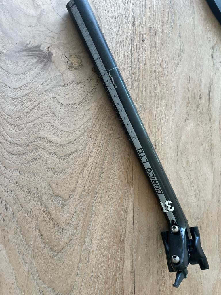 Carbon zadelpen 3T, Fietsen en Brommers, Ophalen of Verzenden, Zo goed als nieuw