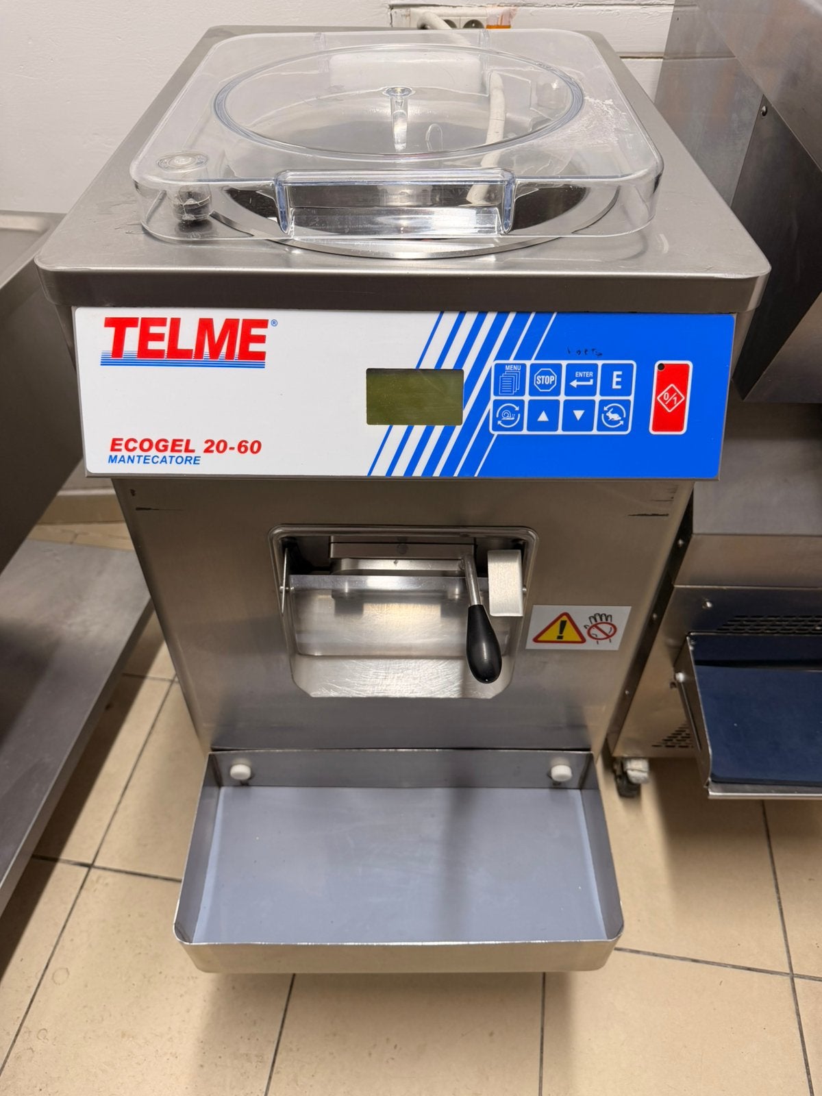 Turbine a glaces 60 liter a l’heure, Electroménager, Machines à glace, Enlèvement, Comme neuf