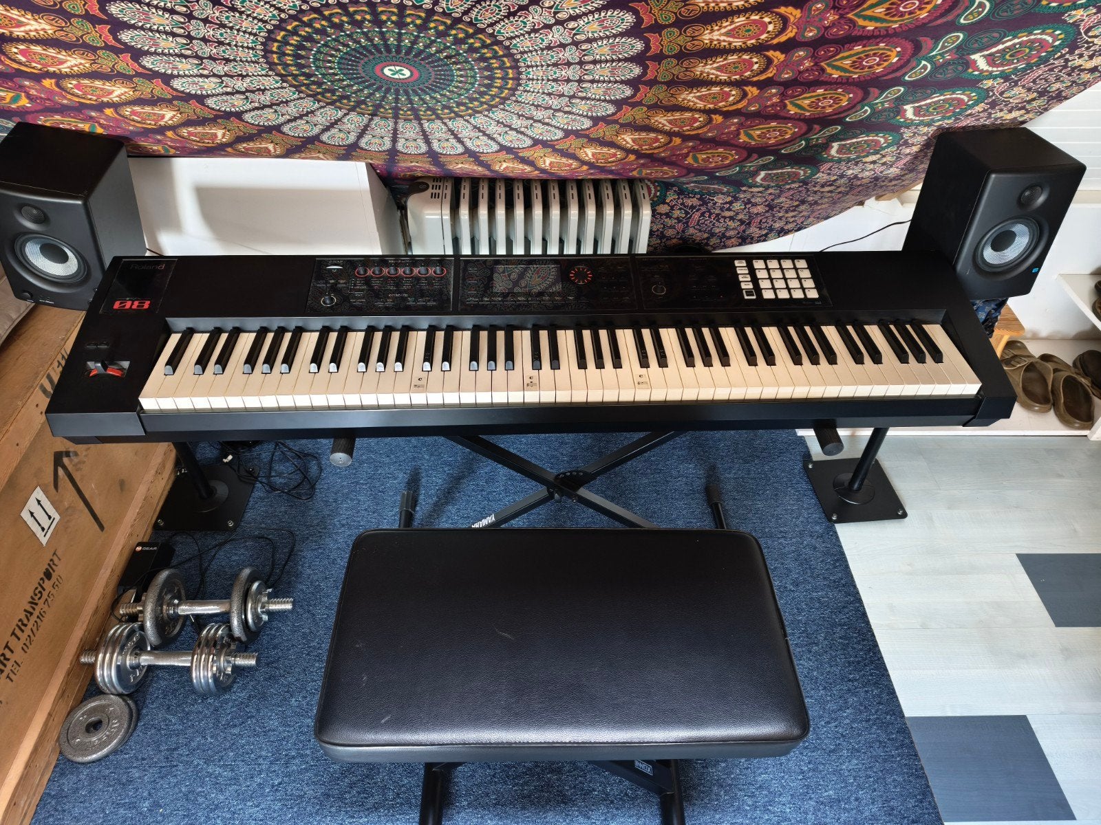 Roland FANTOM 08 Synthesizer., Enlèvement, Comme neuf, 1 clavier, Autres types