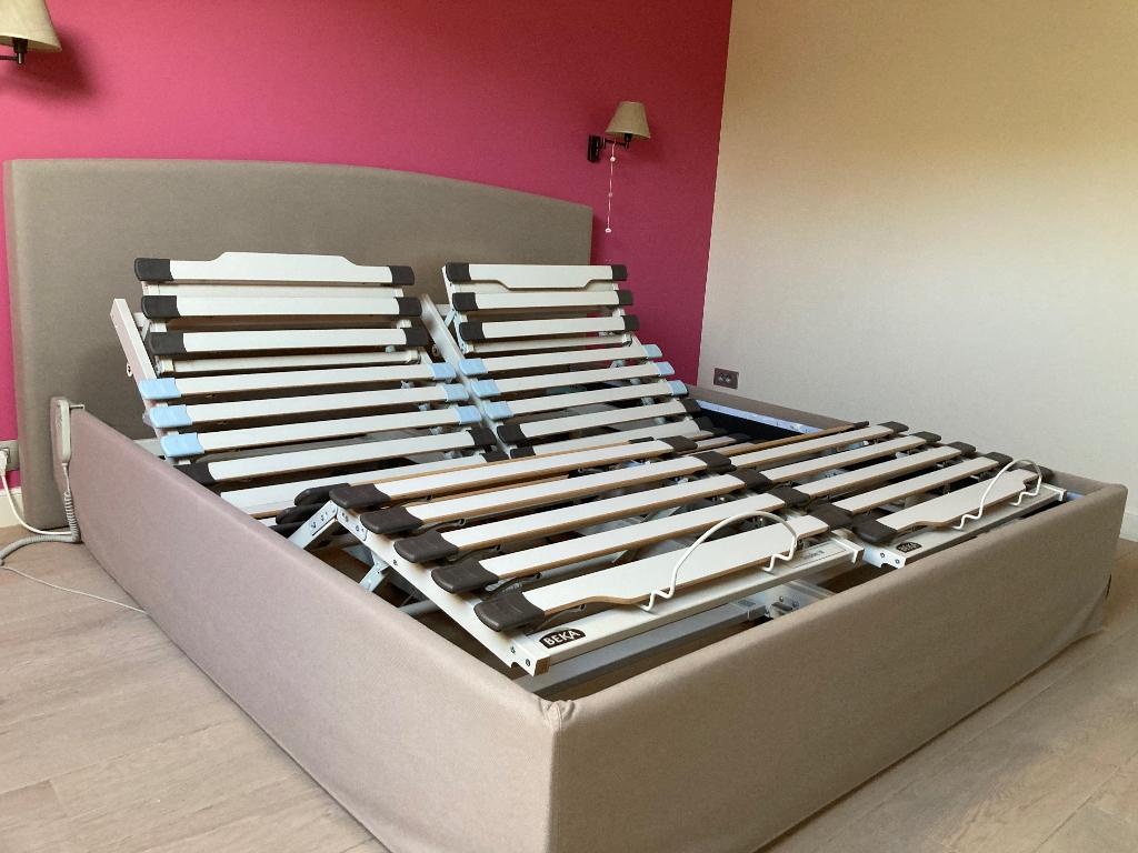Bedbodem beka, Ophalen, 90 cm, Zo goed als nieuw, Bedbodem