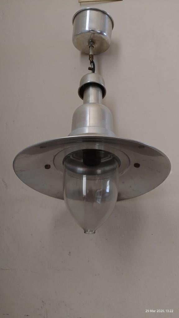 7 lustres style marin /industriel (lot), Enlèvement, Verre