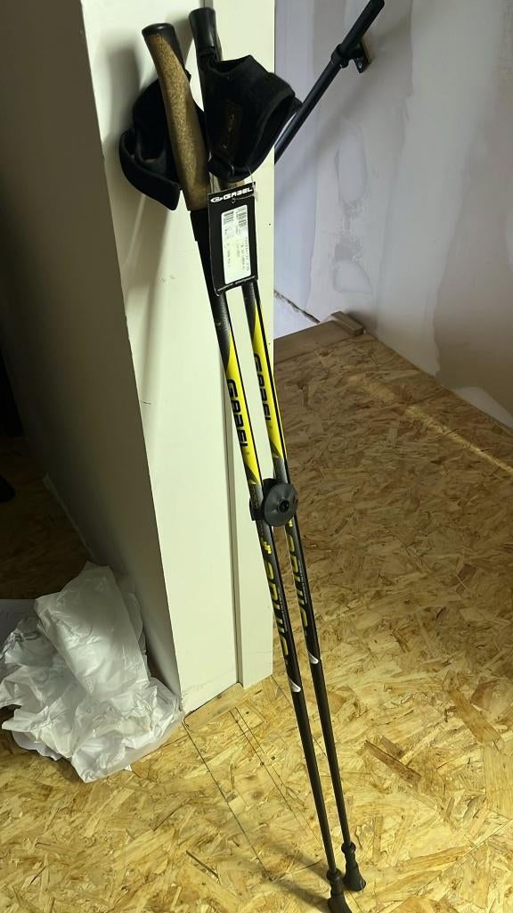 Gabel Stride Nordic Walking stokken 110-125 cm (NIEUW), Divers, Bâtons de marche, Enlèvement, Ajustable, Neuf