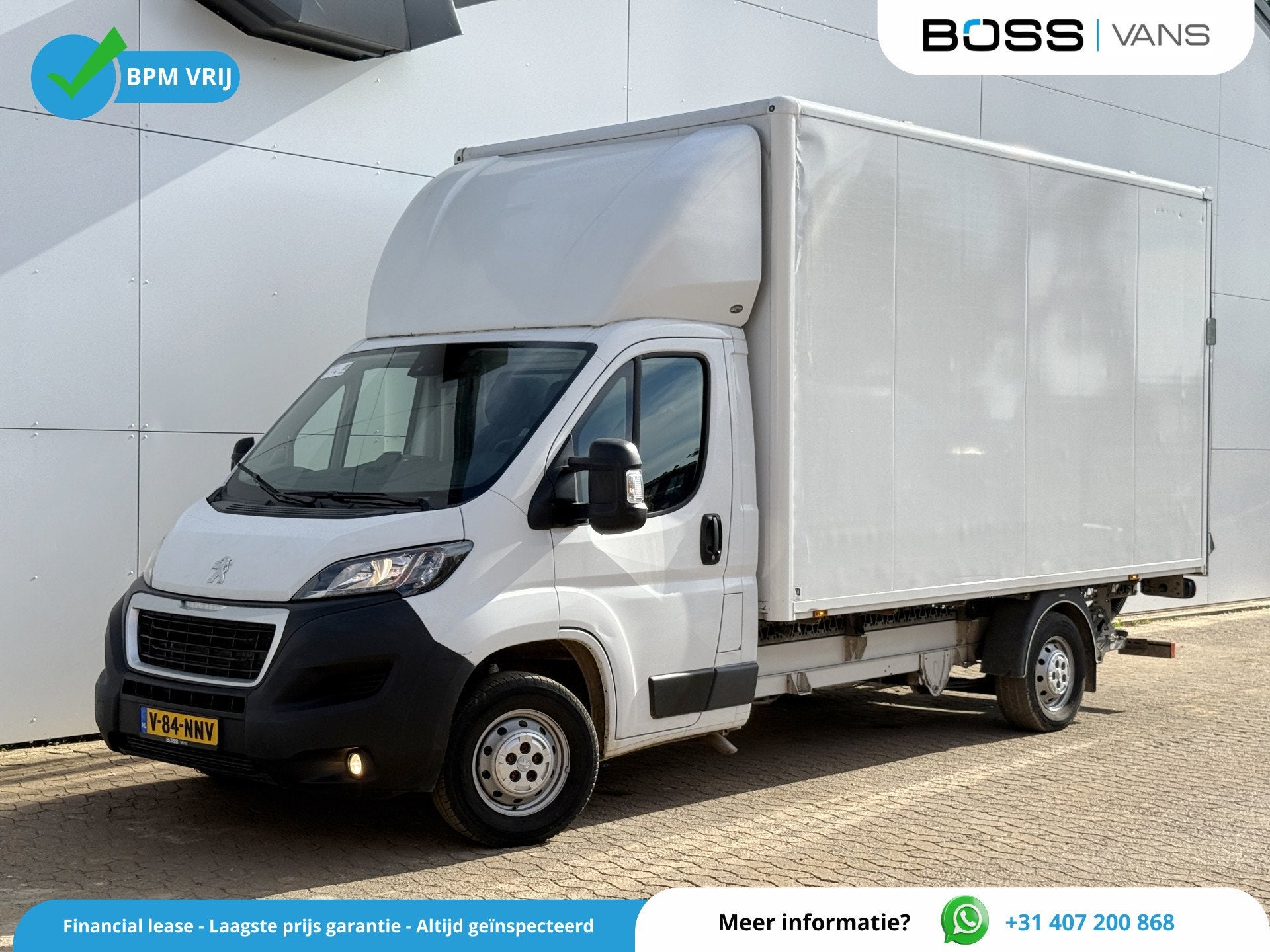 Peugeot Boxer 2.2 HDI 165PK Laadklep Bakwagen Cruise Control, Achat, Ordinateur de bord, Entreprise, 3 places
