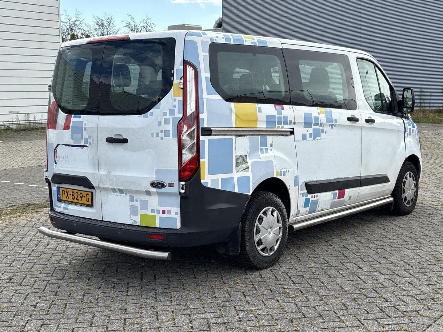 Ford Transit Custom 310 2.0 TDCI L1H1 Trend | € 7.450,- NETT, Monovolume, Bluetooth, Wit, Bedrijf