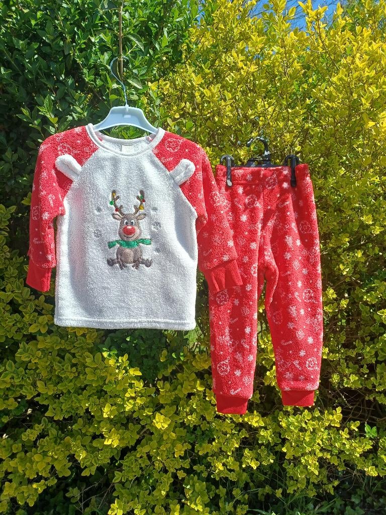 Kerst pyjama maat 92 Kik, Ophalen of Verzenden, Gebruikt, Jongen of Meisje, Nacht- of Onderkleding