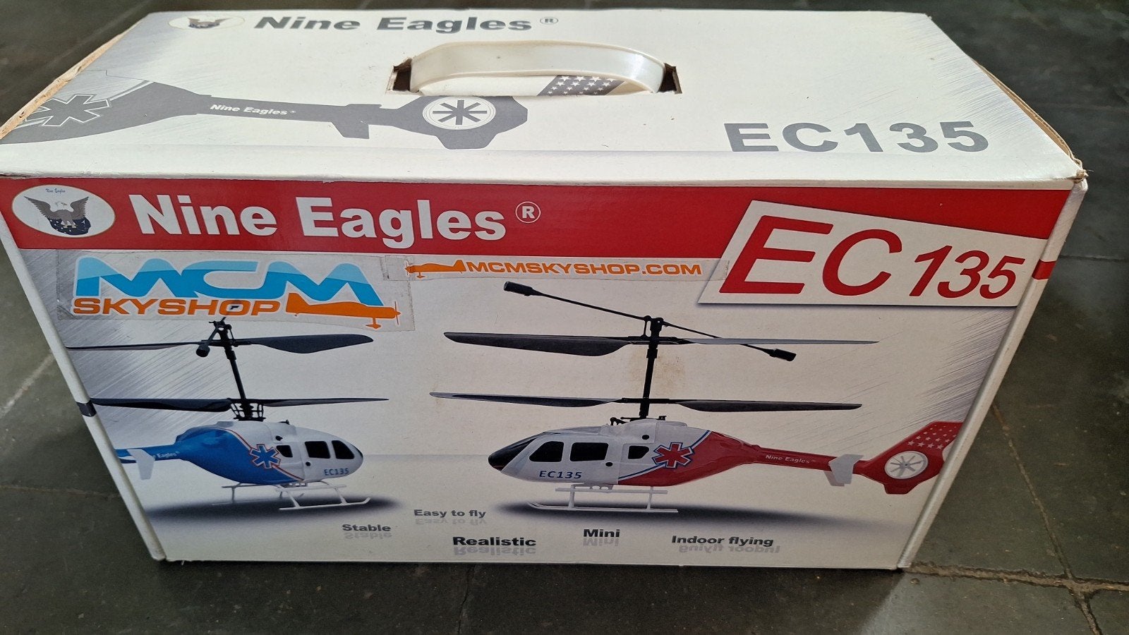 rc helicopter, Enlèvement