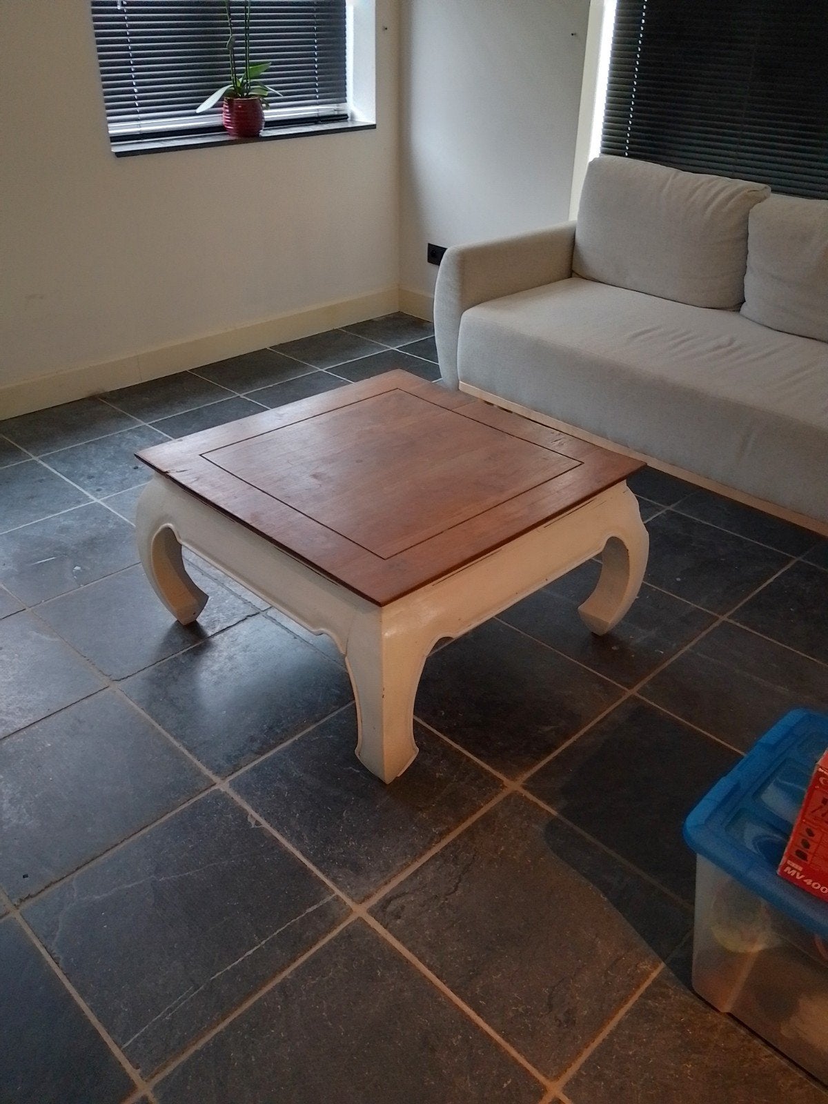 salontafel, Ophalen