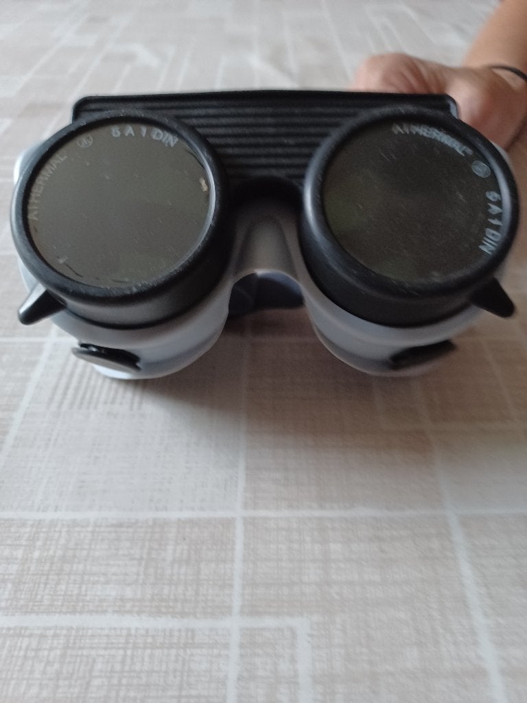 Slijp lasbril, Ophalen, Gebruikt