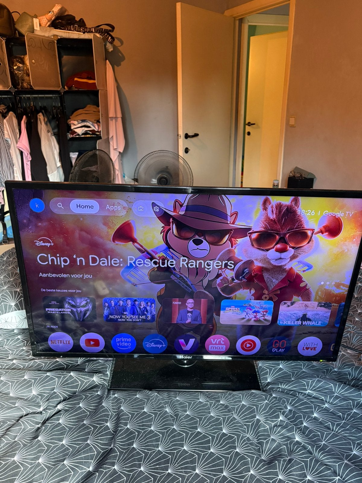 Haier tv, Ophalen, Zo goed als nieuw