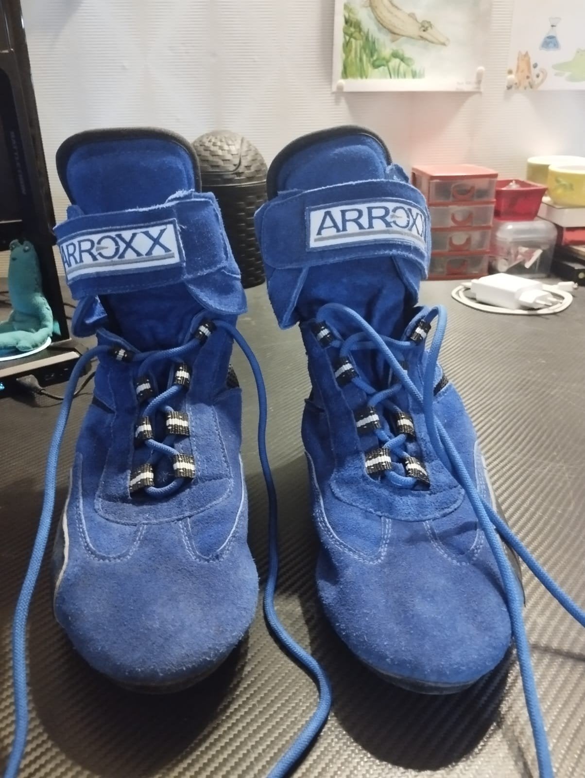 Chaussures karting, Sport en Fitness, Ophalen, Gebruikt, Kart