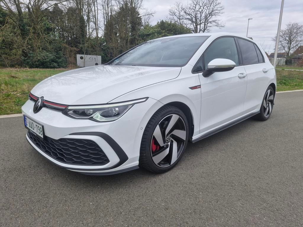 VW GOLF 8 GTI  BJ 2022  77.316KM  DSG FULL. NIEUWSTAAT 180KW, Auto's, Volkswagen, Bedrijf, Te koop, Golf, 360° camera, ABS, Achteruitrijcamera