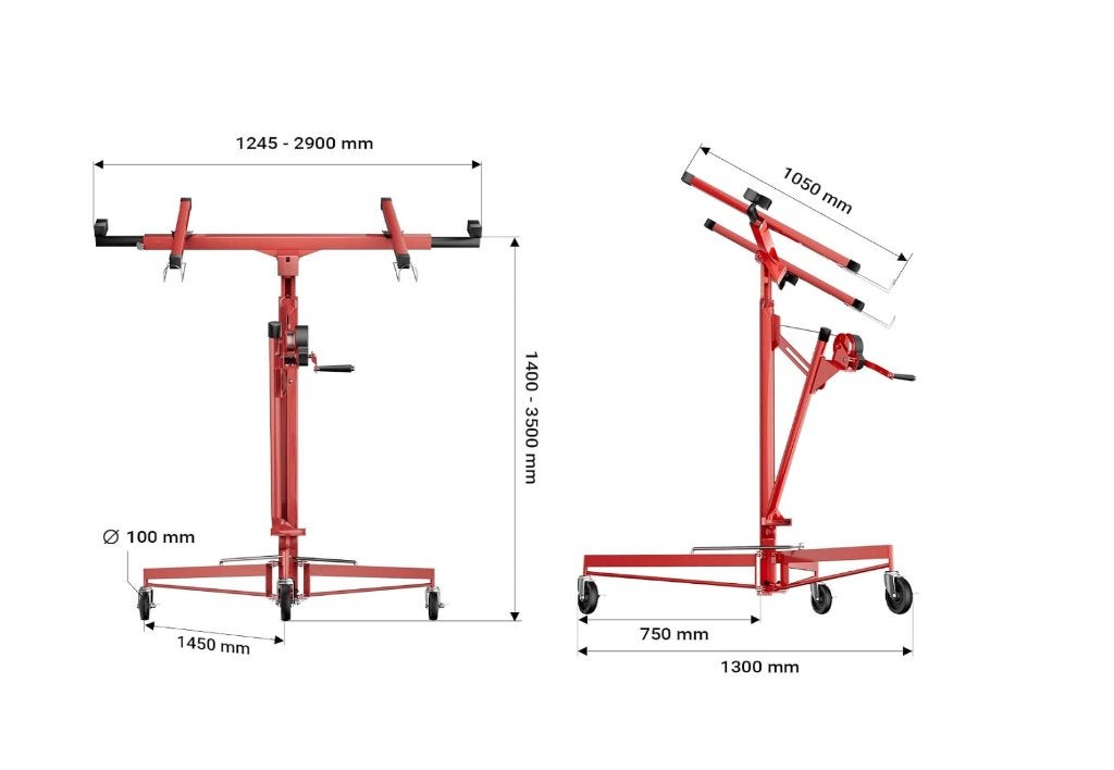 Platenlift, Ophalen, Nieuw, Overige materialen