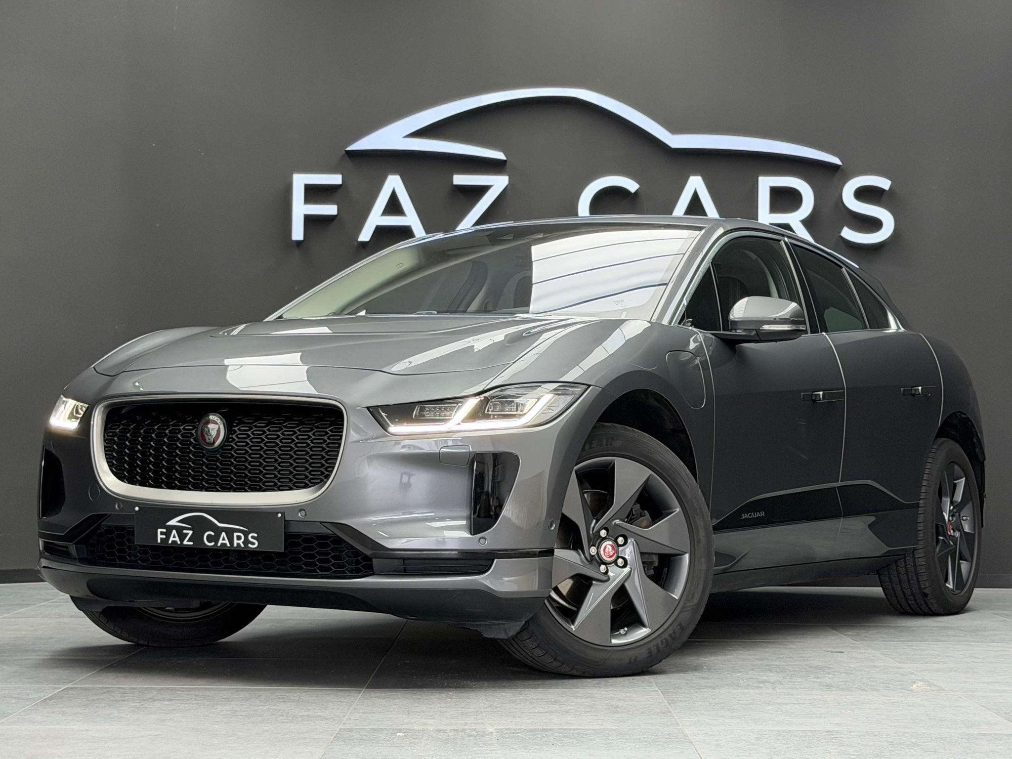 Jaguar I-PACE 90 kWh EV400 * 1ER PROP + CAMERA + GPS + LED *, Auto's, Automaat, Zwart, Leder, 5 zetels