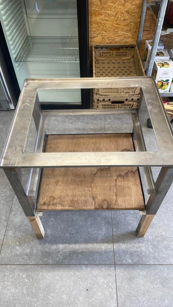 Inox rek voor onder steamer of oven, Ophalen, Gebruikt, Ovens, Microgolfovens en Steamers