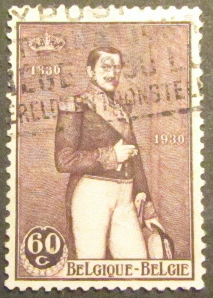 60 centimes estampillés OBC 302, Enlèvement ou Envoi, Affranchi, Timbre-poste, Maison royale
