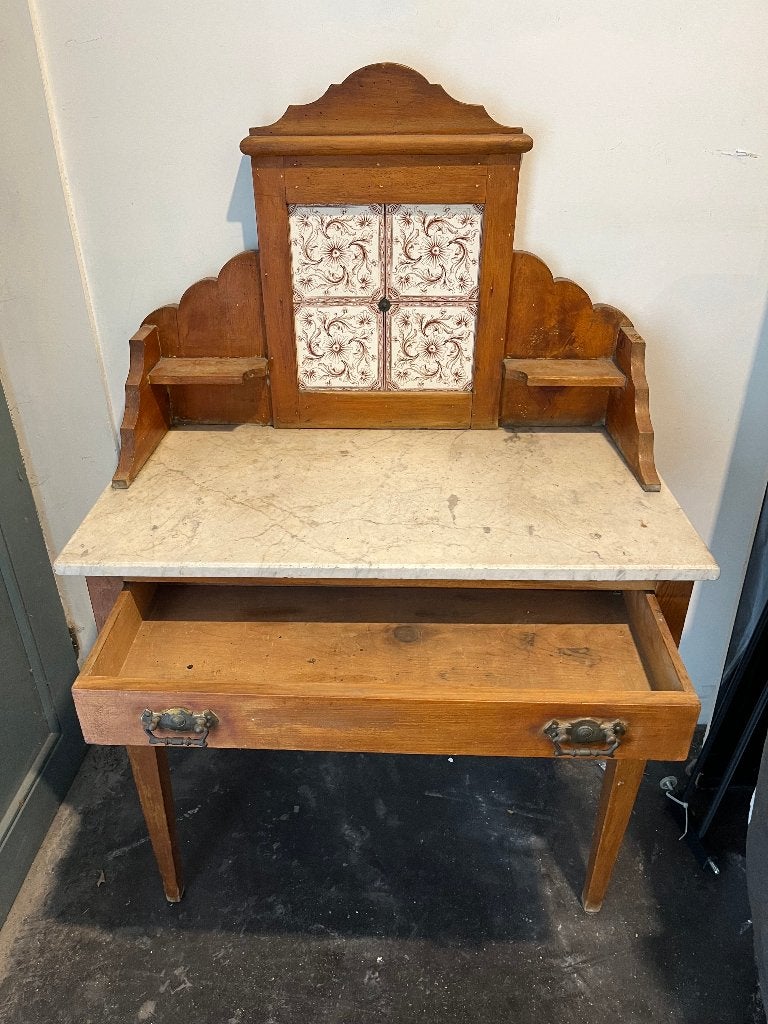 Coiffeuse, Huis en Inrichting, Ophalen, Ancien, Gebruikt, 50 tot 100 cm