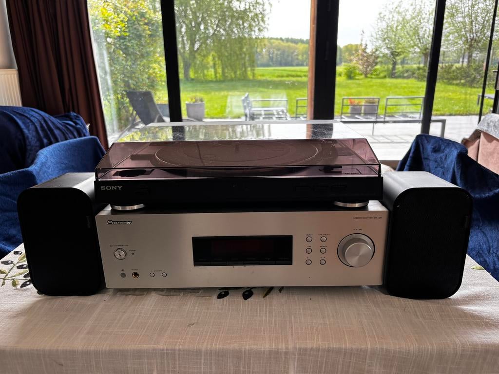 Platenspeler, versterker en luidsprekers, Ophalen, Zo goed als nieuw, Pioneer