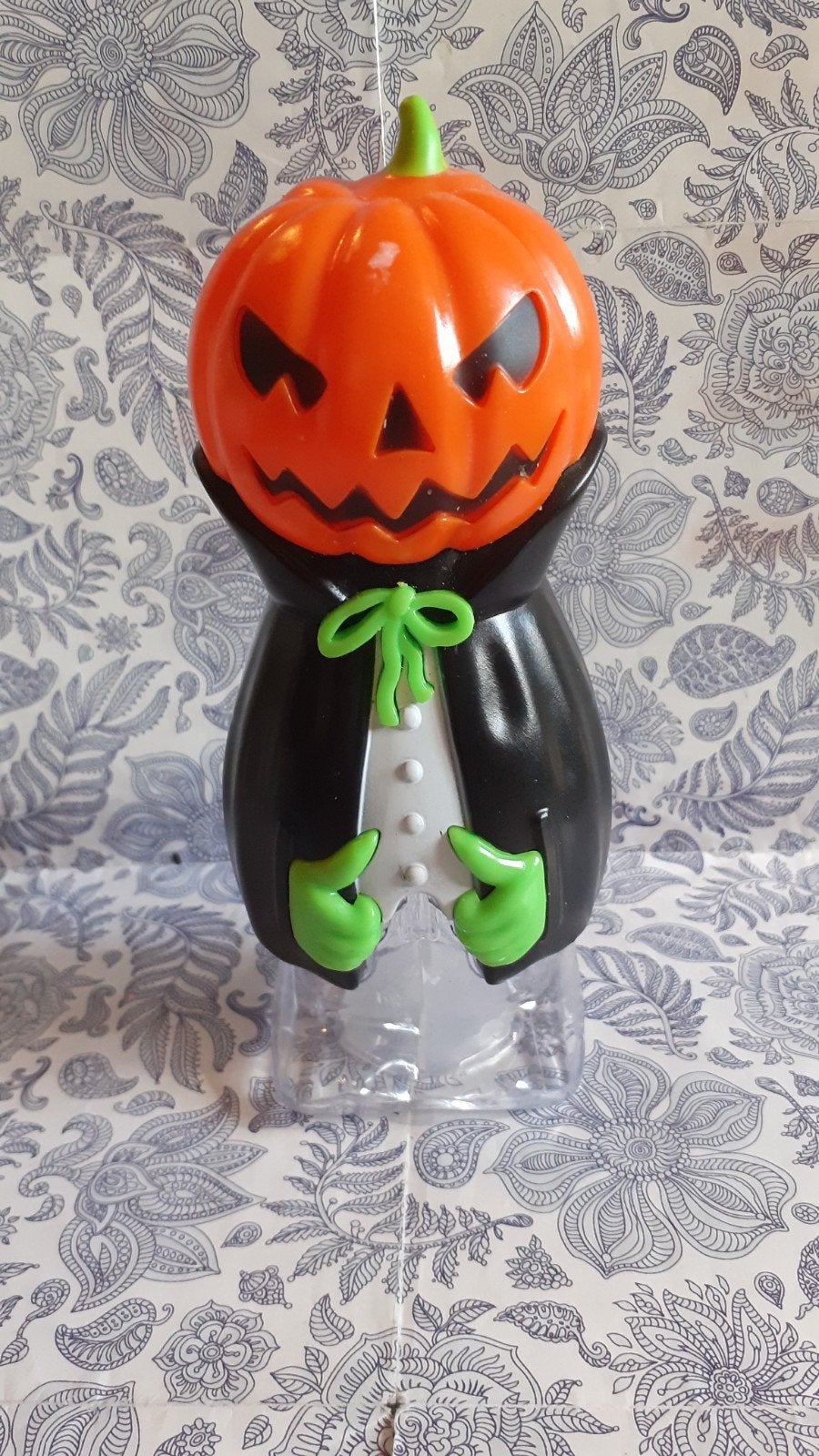 citrouille vampire boite bonbon décoration halloween, Hobby & Loisirs créatifs, Enlèvement ou Envoi, Utilisé, Article de fête