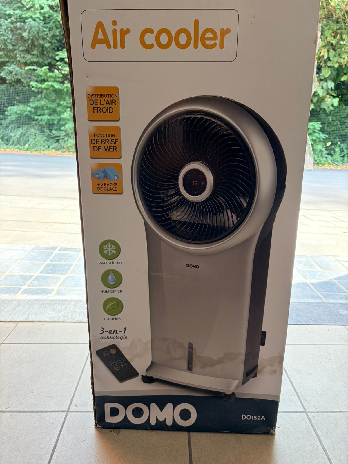 Air cooler domo, Electroménager, Climatiseurs, Enlèvement, Comme neuf