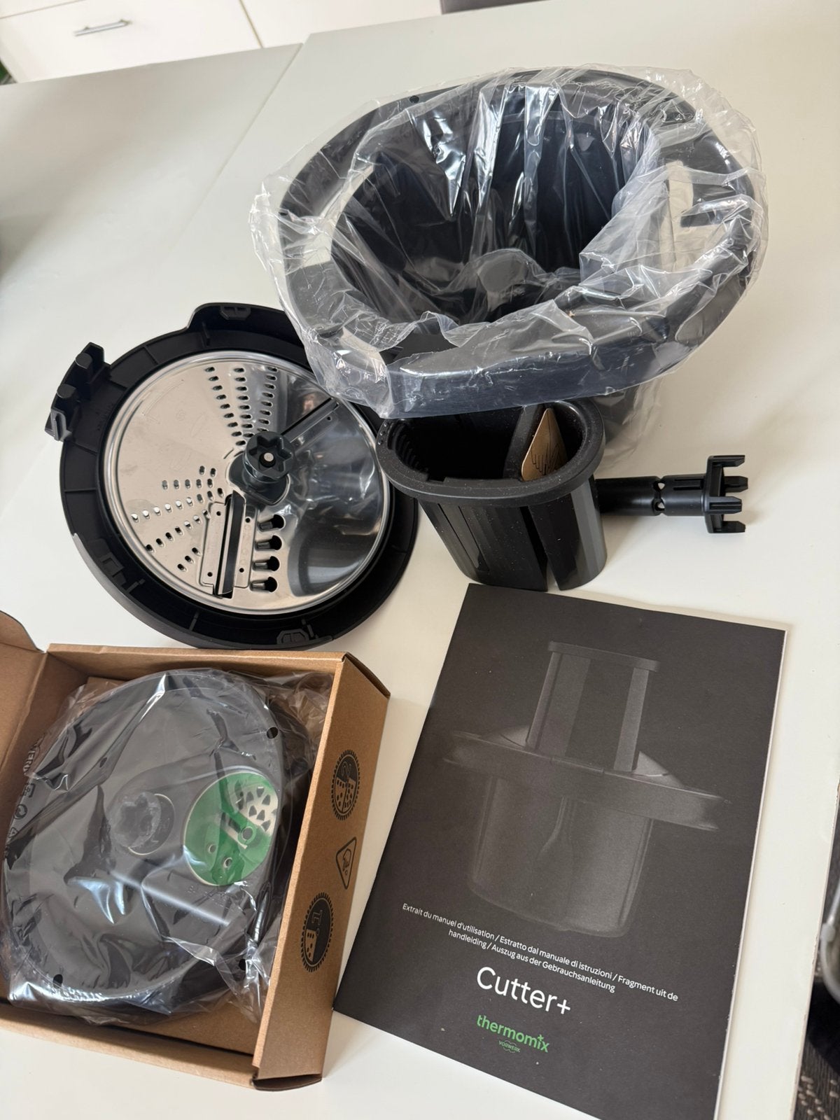 Thermomix7 cutter, Elektronische apparatuur, 2 snelheden, Nieuw, Ophalen of Verzenden, Vaatwasserbestendig