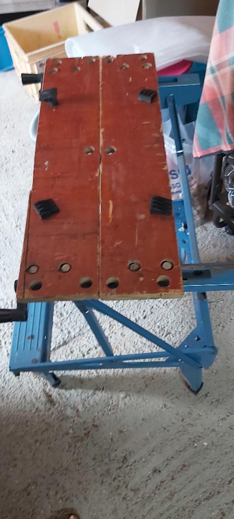 Black and Decker workmate, Ophalen, Gebruikt, Minder dan 70 cm, Bankschroef
