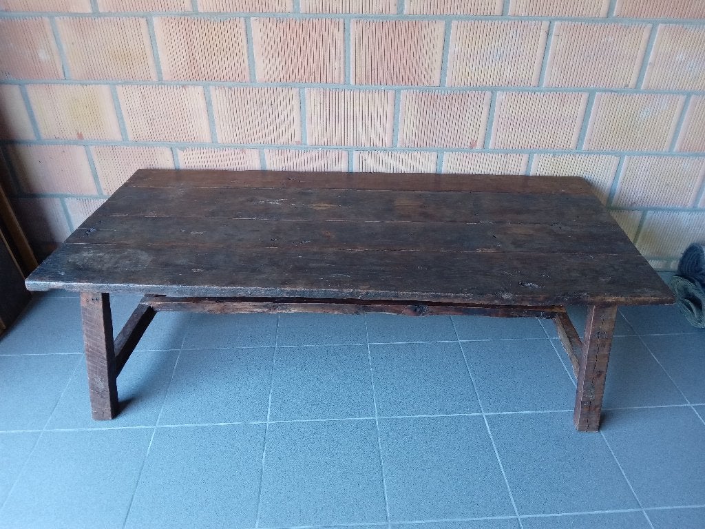 oude brocante boeren salontafel, Antiek en Kunst, Ophalen