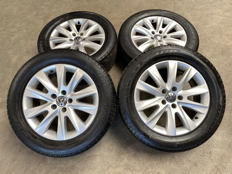 17  inch originele Los Angeles velgen + zomerbanden VW Tigua, Pneus et Jantes, -, 17 pouces, -