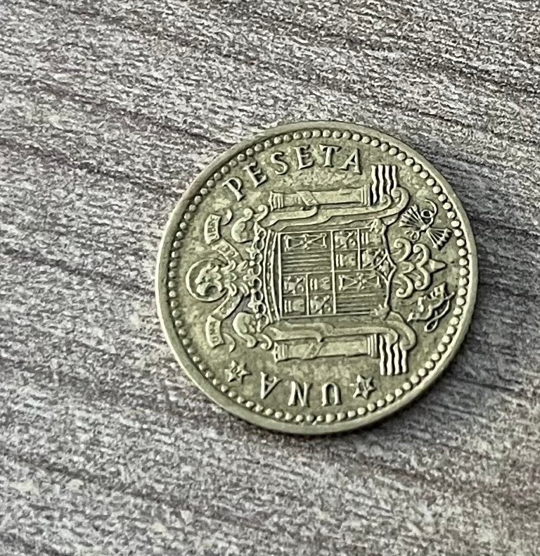 Spaanse Munt van Francisco Franco 1 Peseta 1966, Postzegels en Munten, Munten | Europa | Niet-Euromunten, Ophalen of Verzenden