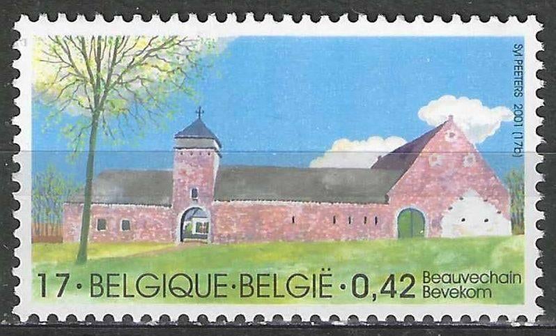 Belgique 2001 - Yvert 3013 /OBP 3018 - Ferme à Beauvech (PF), Envoi, Non oblitéré, Neuf