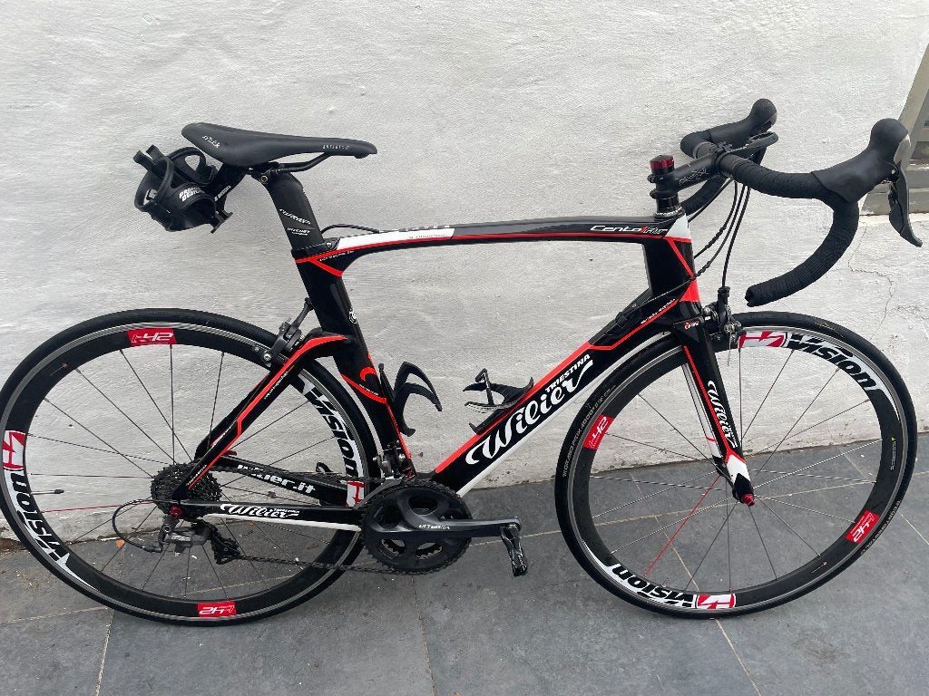 Willier cento 1 Large, Gebruikt, 26 inch, Velgrem, 15 tot 20 versnellingen