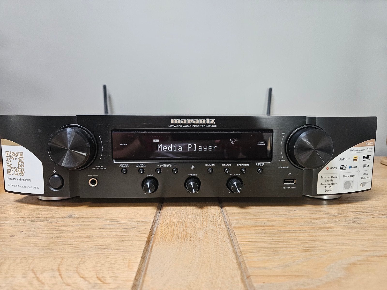 Marantz nr 1200, TV, Hi-fi & Vidéo, Amplificateurs & Ampli-syntoniseurs, Enlèvement, Marantz