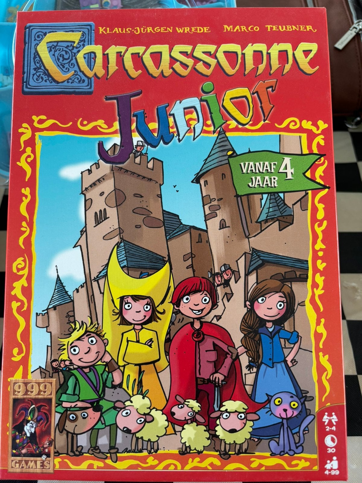 Carcassone Junior, Drie of vier spelers, Ophalen, Zo goed als nieuw