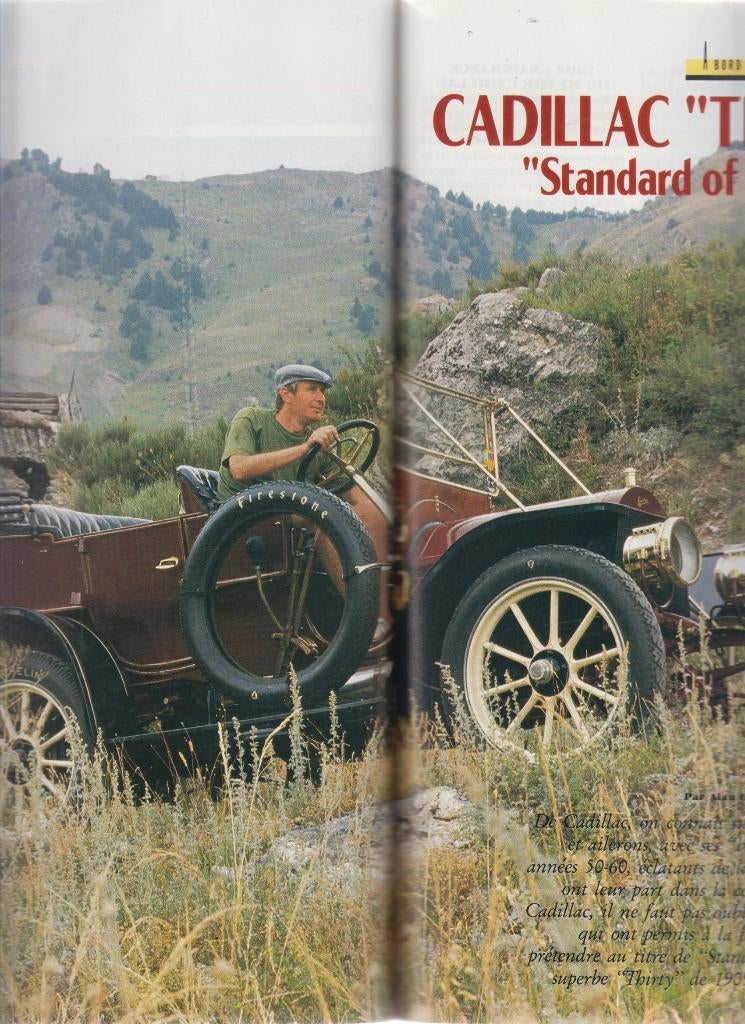 1909 Cadillac Thirty voiture ancêtre de collection, Verzenden, Gelezen