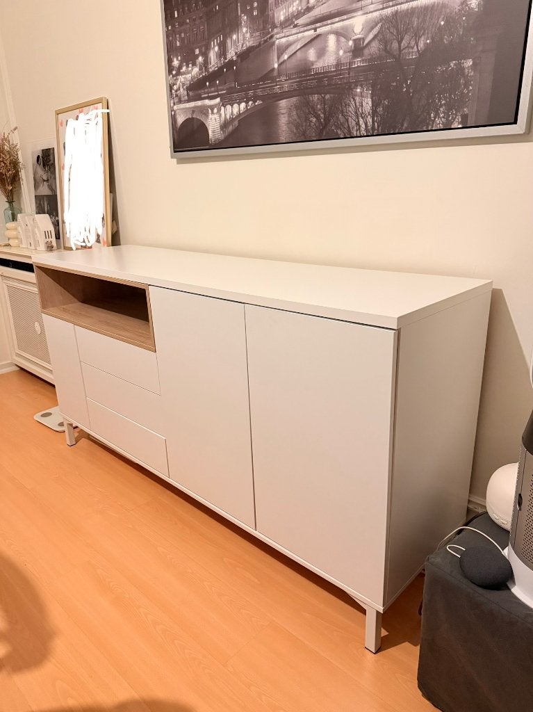 Dressoir met 3 lades en 1 open vak, Avec tiroir(s), Enlèvement, Utilisé, 50 à 100 cm