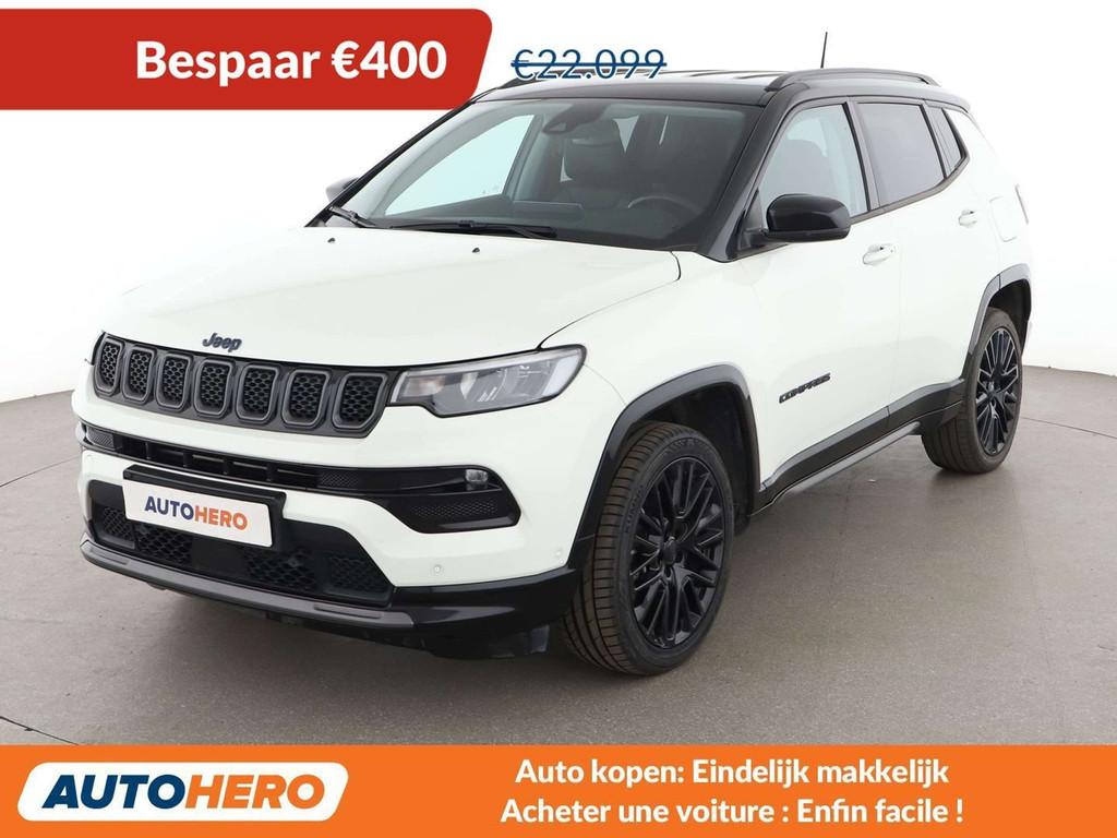 Jeep Compass 1.3 T4 4xe Plug-in Hybrid S (bj 2023), Auto's, Jeep, Te koop, Compass, 4x4, ABS, Adaptive Cruise Control, Airbags