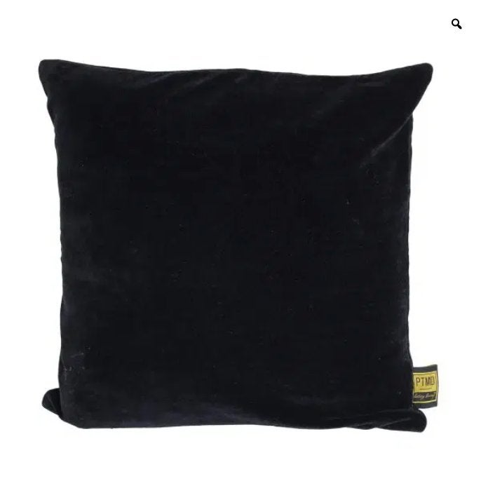 NIEUWE zwarte velours kussens van PTMD 45x45, Neuf, Coussin décoratif, Enlèvement ou Envoi, Carré
