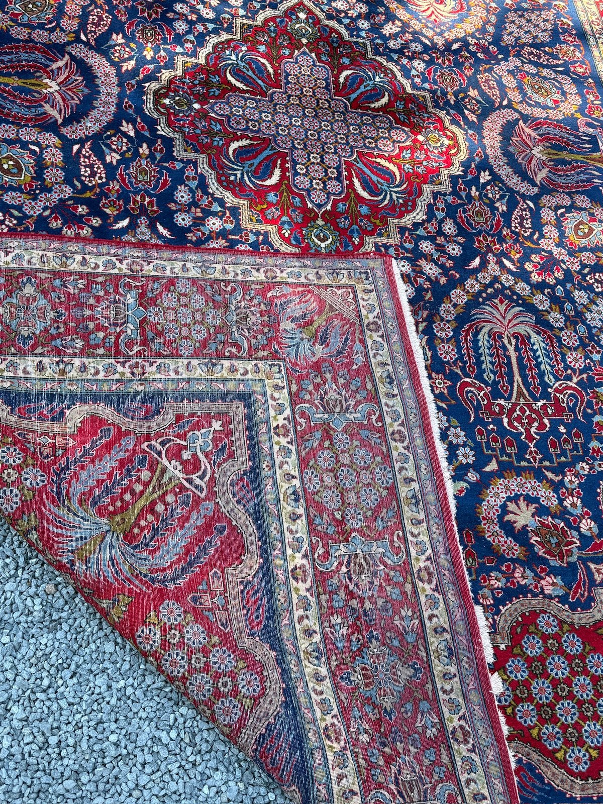 Ensemble de 6 véritable tapis d’orient (Iran) fait main, Ophalen, Gebruikt