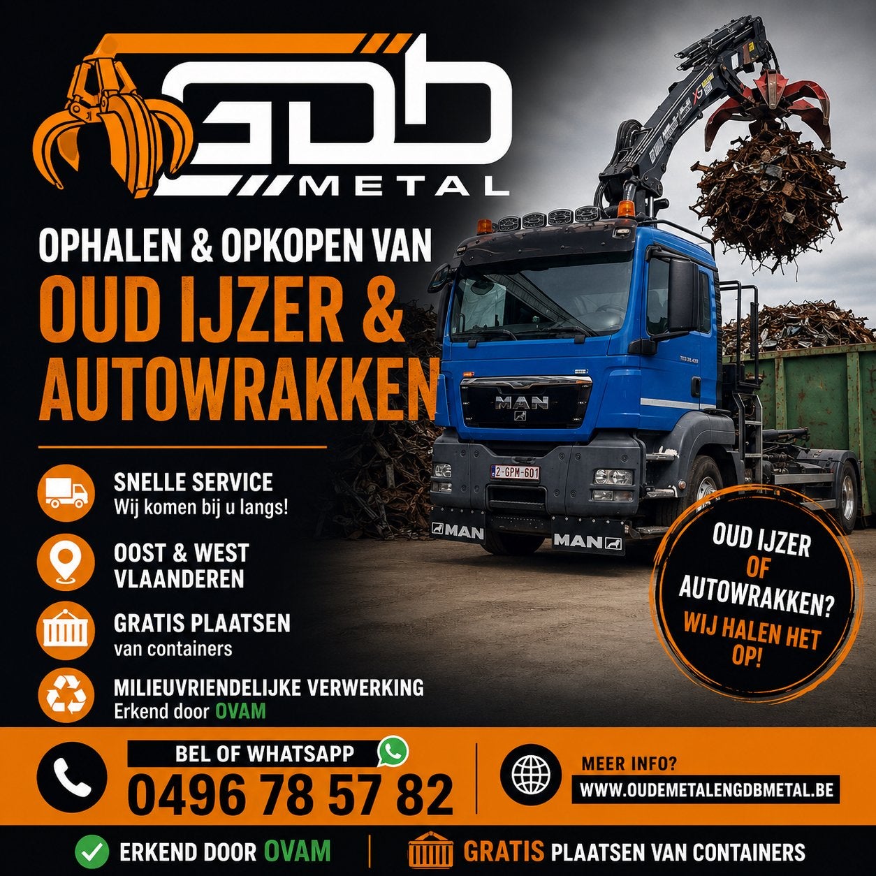 Ophalen oude auto’s, Auto's, Bedrijf, Te koop