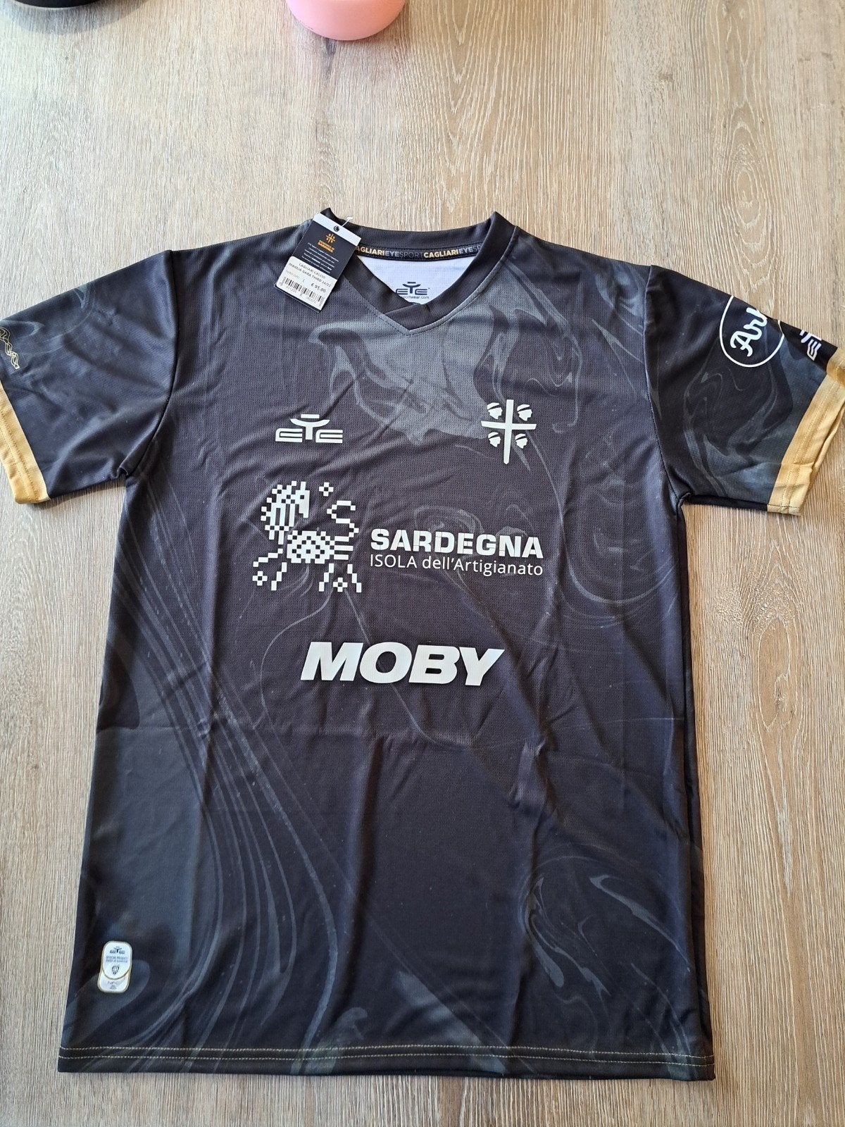 Voetbalshirt Cagliari Calcio derde shirt 2024-2025 maat L, Taille L, Enlèvement, Neuf, Maillot