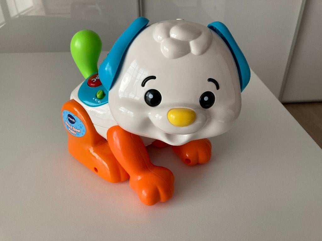 V-tech Baby Zing en speel puppy, Kinderen en Baby's, Ophalen of Verzenden, Zo goed als nieuw, 6 maanden tot 2 jaar