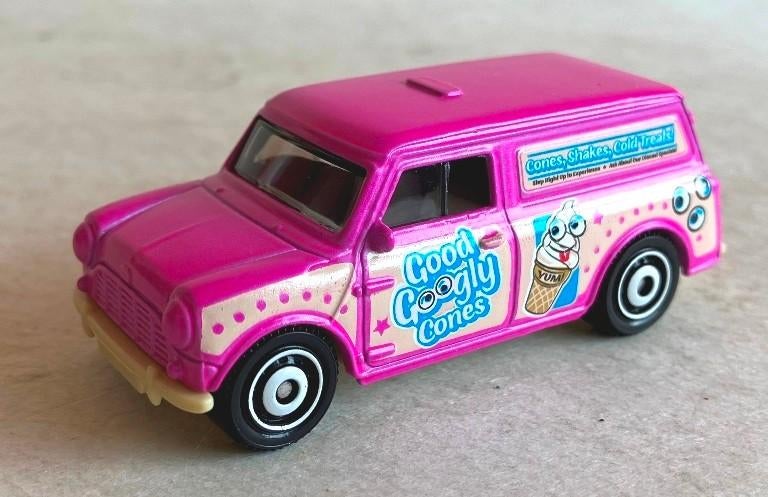 Mini Van Matchbox “ Good Googly Cones “., Hobby en Vrije tijd, Ophalen of Verzenden, Zo goed als nieuw, Auto